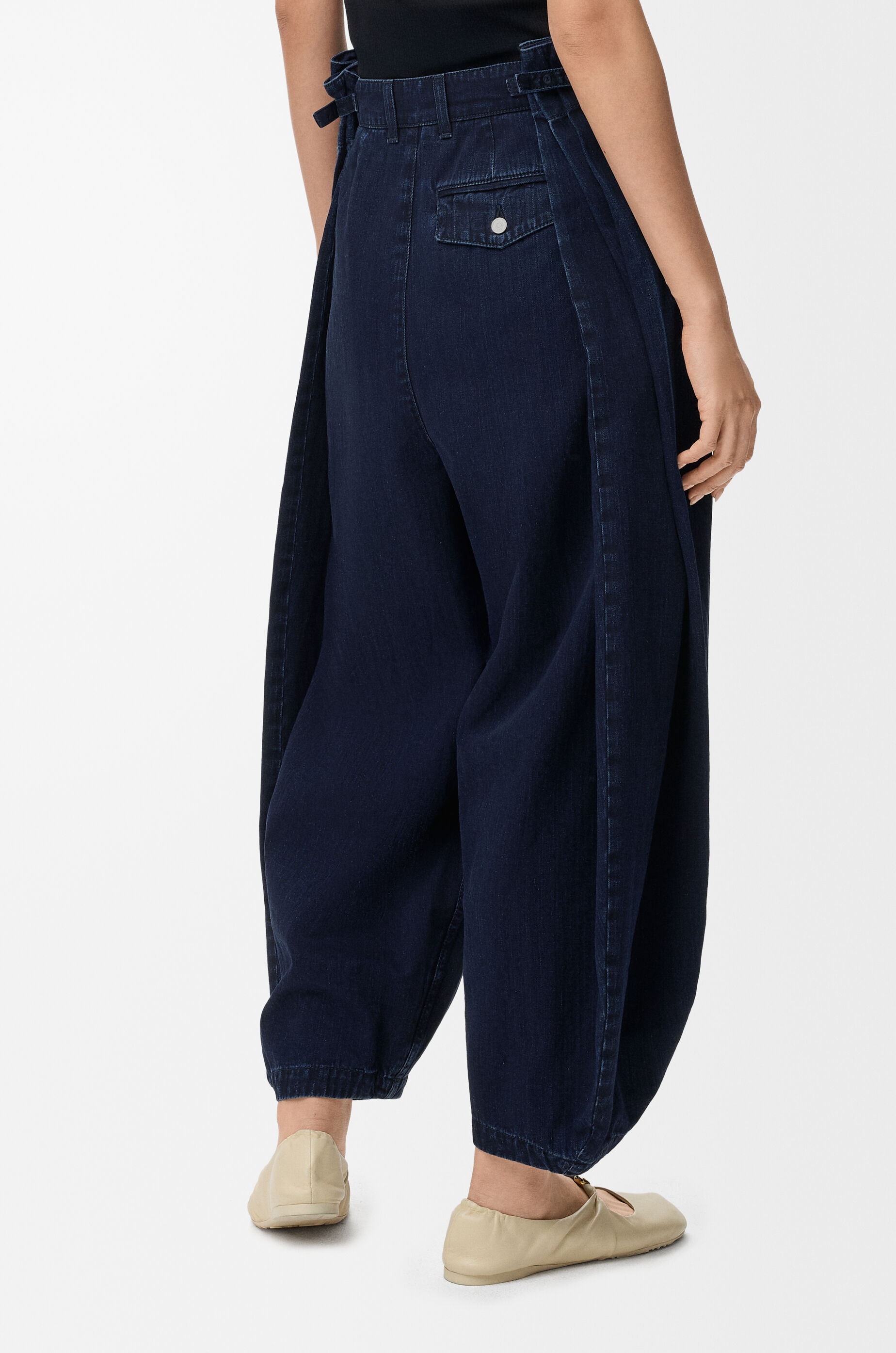 ドレープ ジーンズ（デニム） ブルー - LOEWE