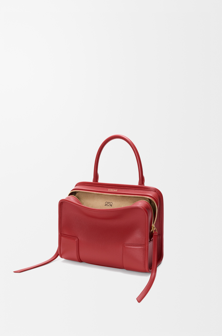 LOEWE Small Amazona 180 bag in soft calfskin Carmine Red