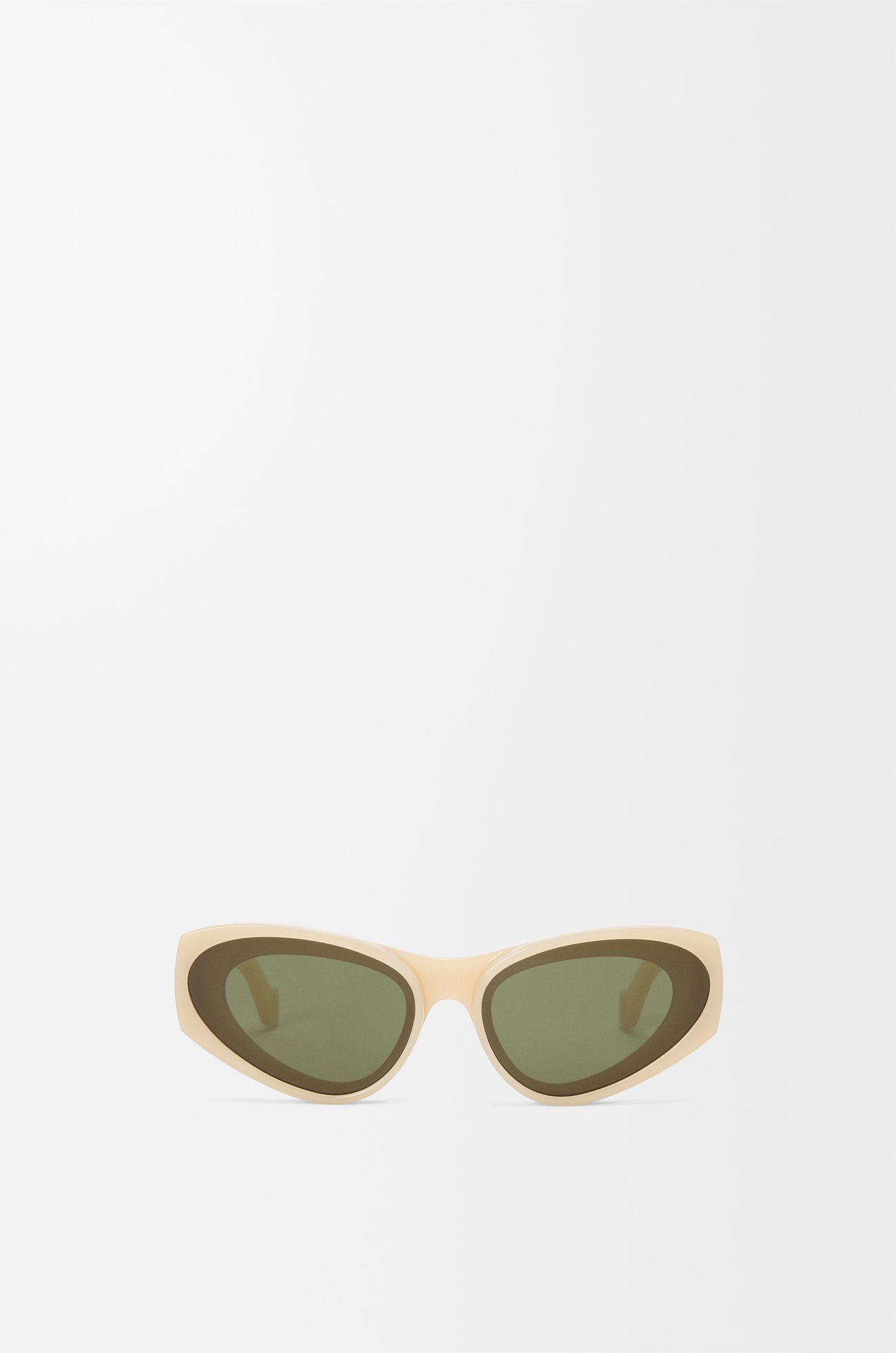 LOEWE Front lenses cateye sunglasses  Milky Ivory
