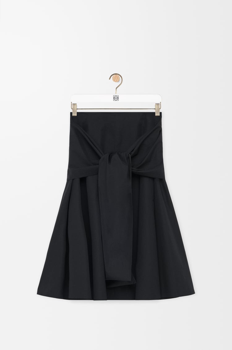 LOEWE Gonna a portafoglio in cotone Nero