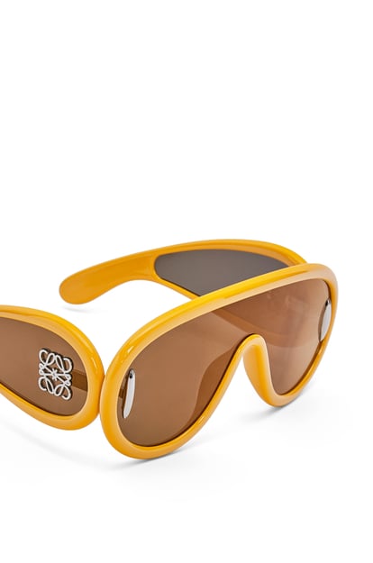 LOEWE Wave mask sunglasses Earth Yellow plp_rd