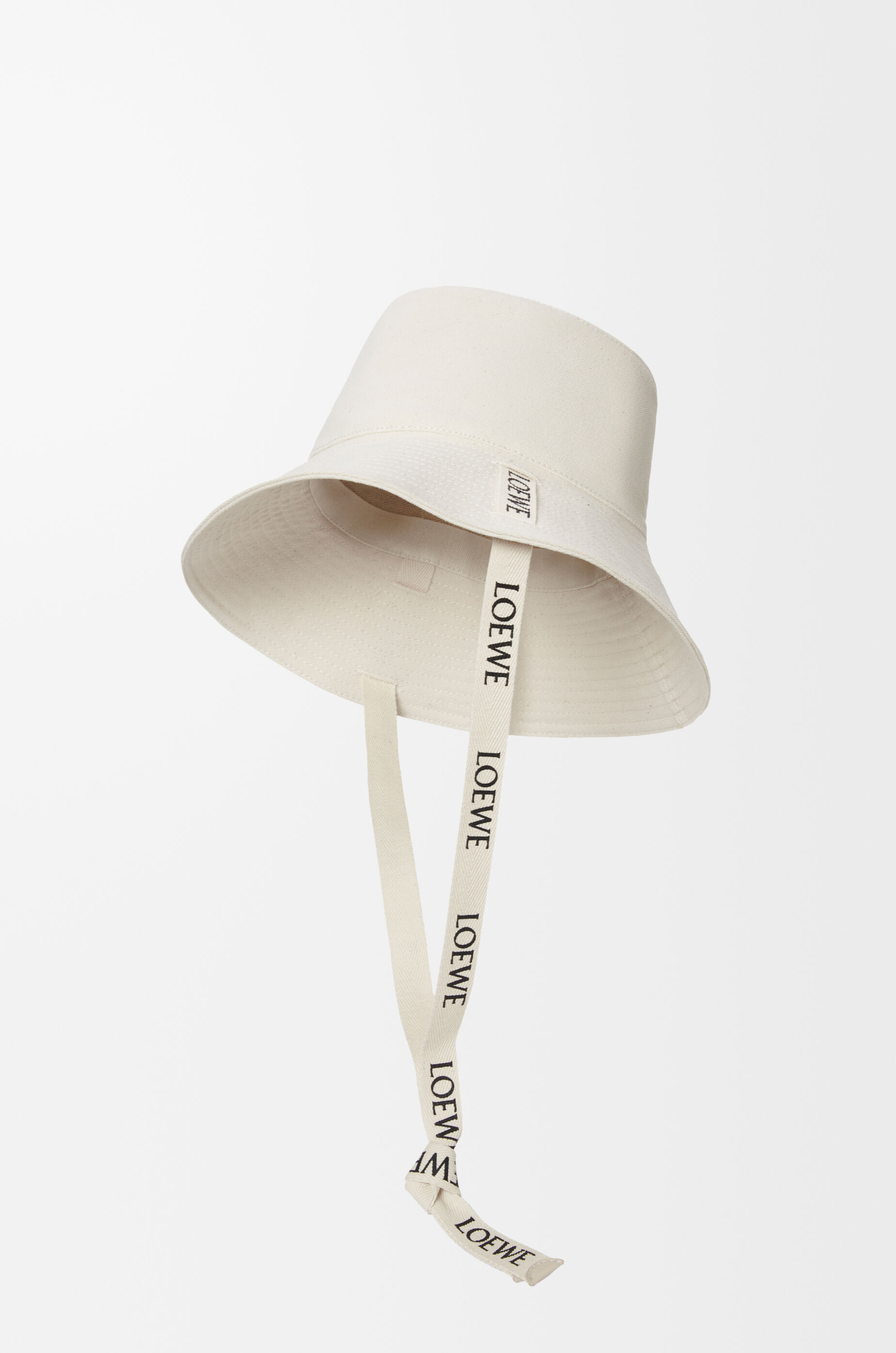 フィッシャーマンハット（キャンバス） ホワイト - LOEWE