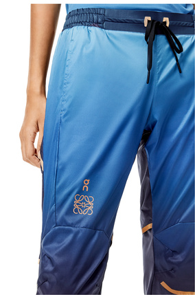 LOEWE Pantalones técnicos para correr Azul Degradado plp_rd