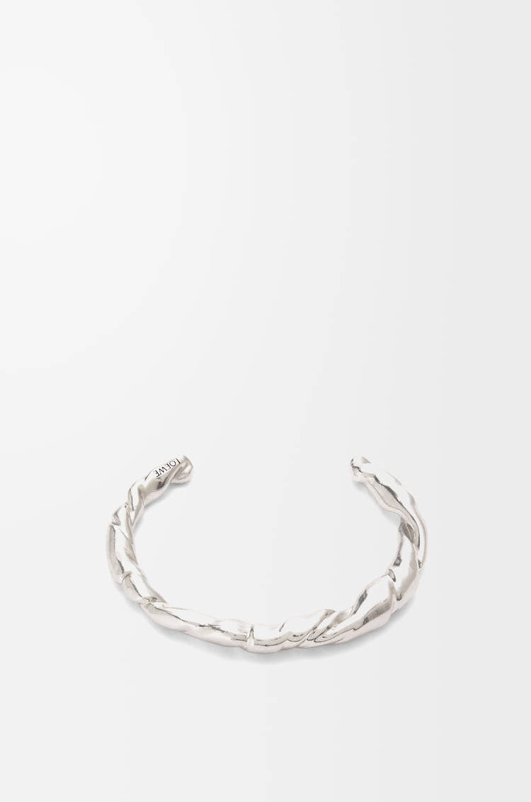 LOEWE ナパ ツイスト カフス シン (スターリングシルバー) シルバー