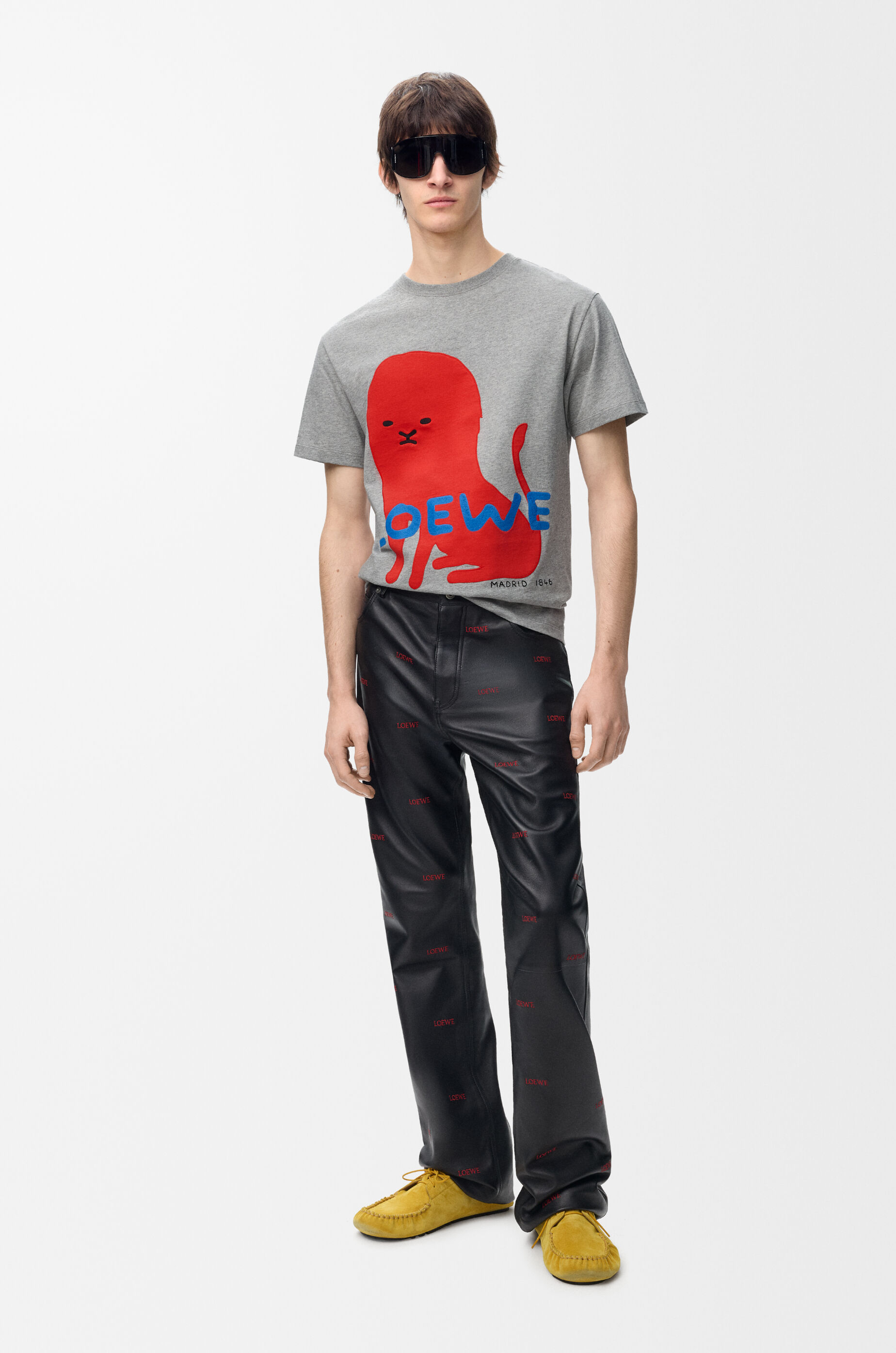 LOVEBITES 特製キャンペーン Mサイズ グレーTシャツ 限定品 レギュラーフィット Tシャツ（コットン） グレー - ロエベ 日本 公式サイト
