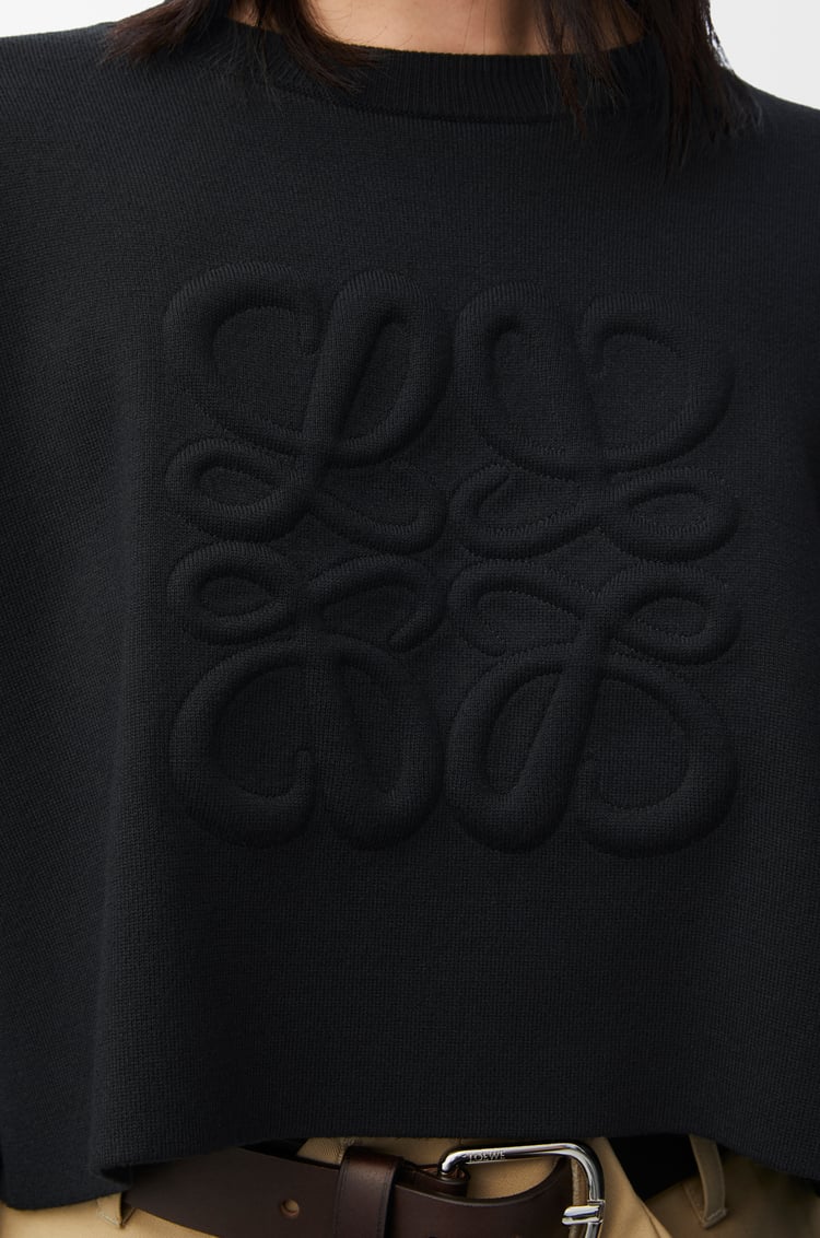 LOEWE Anagram sweater in wool Black