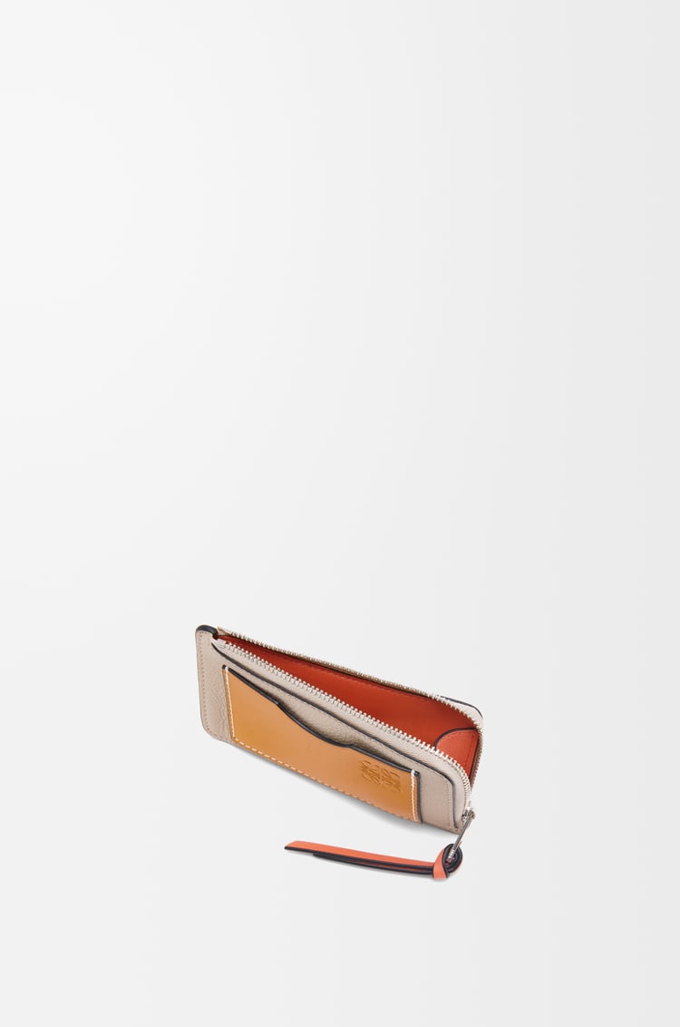 LOEWE コインカードホルダー（ソフトグレインカーフ） ライトオーツ/ハニー