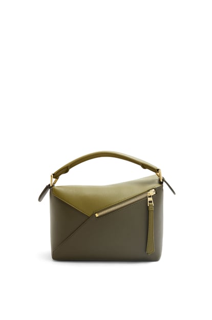 LOEWE Small Puzzle bag in classic calfskin Olive Green/Khaki Green plp_rd