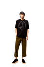LOEWE Elephant embroidered T-shirt in cotton Black pdp_rd