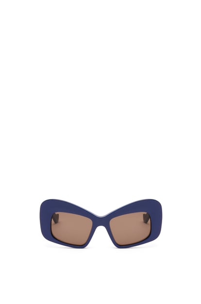 LOEWE Eagle Wings sunglasses in acetate Navy Blue