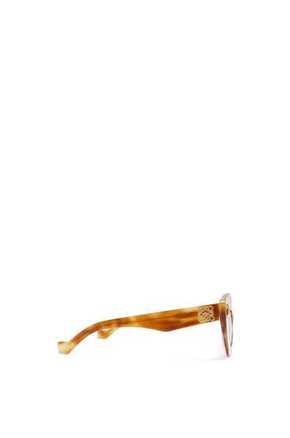 LOEWE Retro Screen sunglasses in acetate Shiny Blonde Havana/Smoke plp_rd