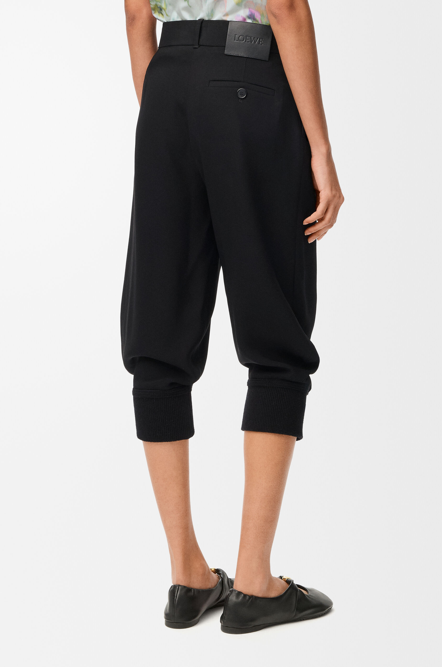 ショーツ（ストレッチレーヨンブレンド） ブラック - LOEWE Japan