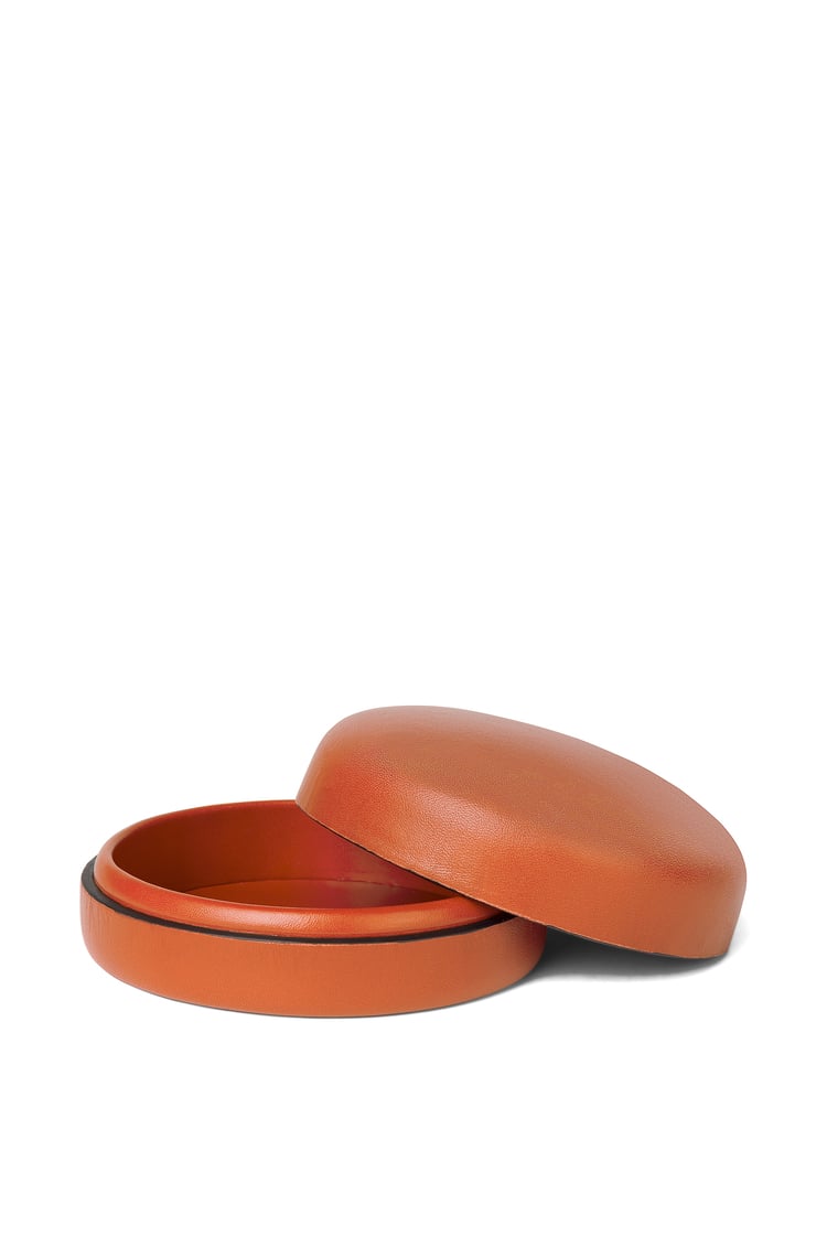 LOEWE Medium box in kipskin Pecan