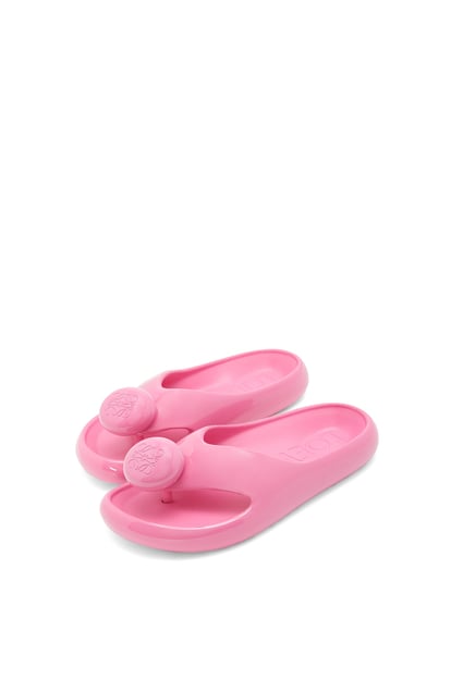 LOEWE Foam Pebble sandal Pink plp_rd