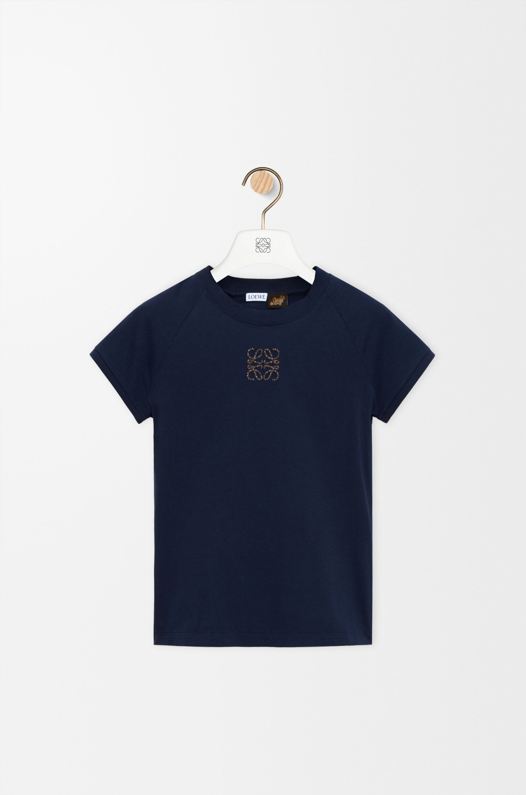 LOEWE ロエベ　Tシャツ LOEWE（ロエベ） Tシャツ トップス アナグラム 刺繍 クルーネック 半袖