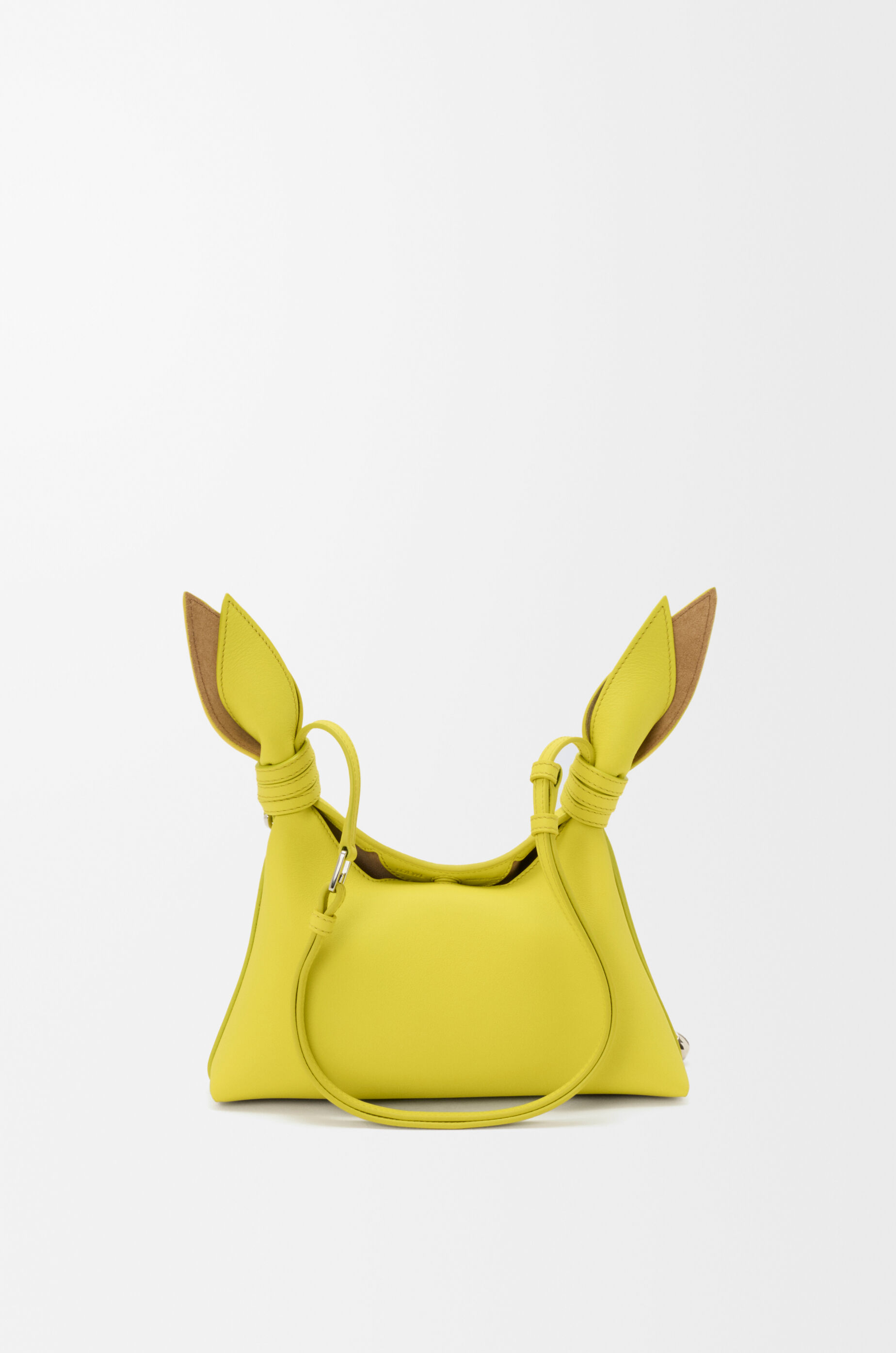 Mini Scarf bag in smooth calfskin Yellow - LOEWE USA Official Website