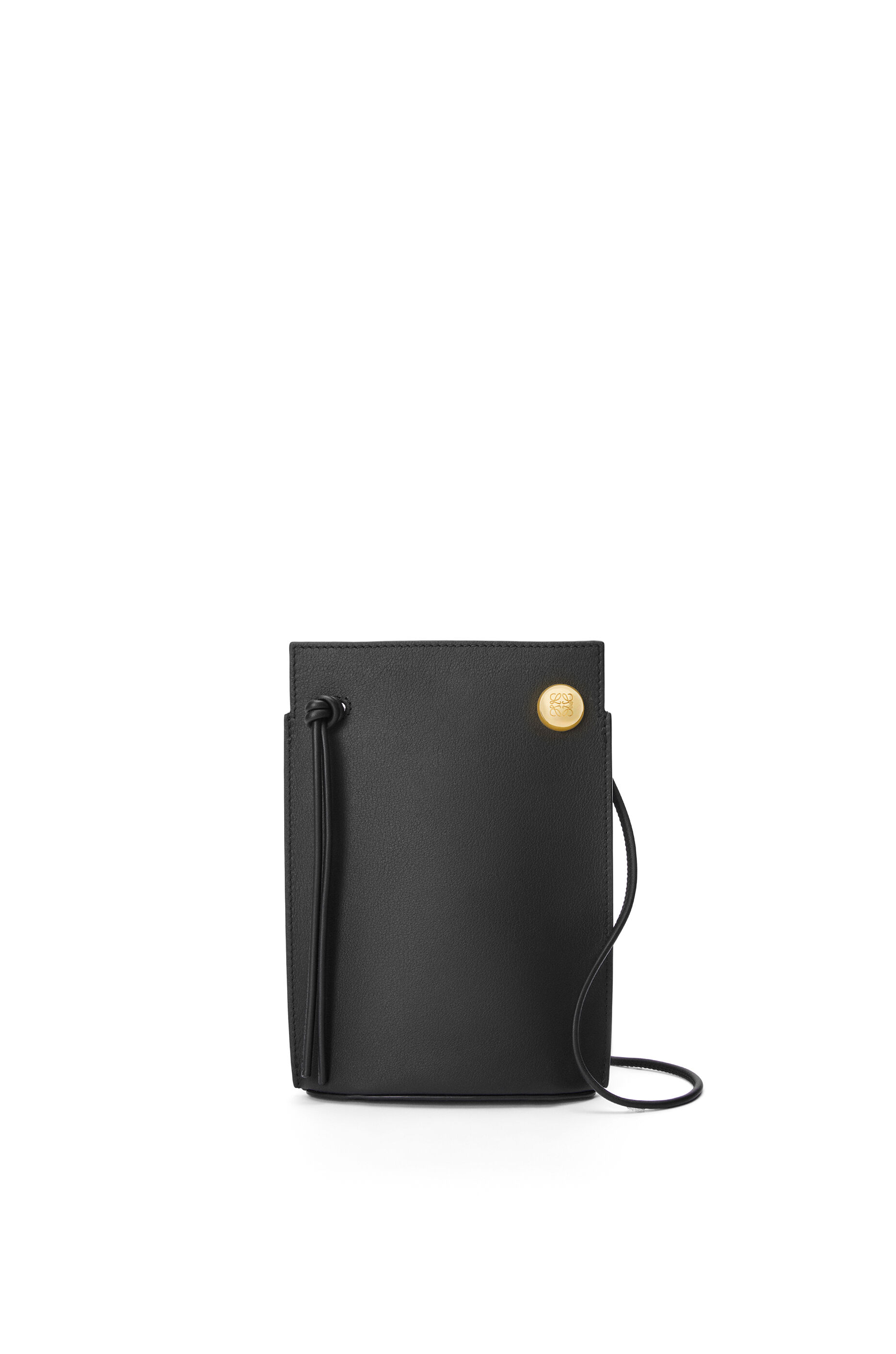 ペブル ダイス ポケット（クラシックカーフ） ブラック - LOEWE