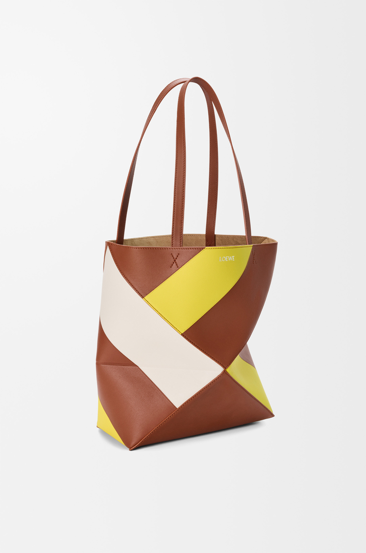 LOEWE パズルフォルド トート ミディアム（クラシックカーフ） マルチカラースクワラル