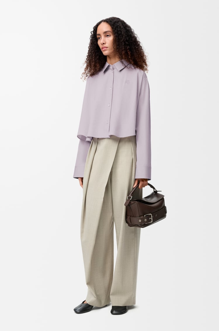 LOEWE トラペーズ シャツ（コットン） ライラック