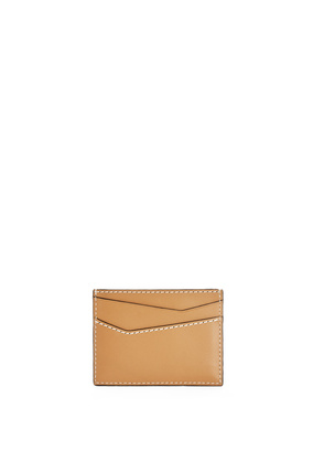 LOEWE Puzzle stitches plain cardholder in smooth calfskin Light Caramel plp_rd
