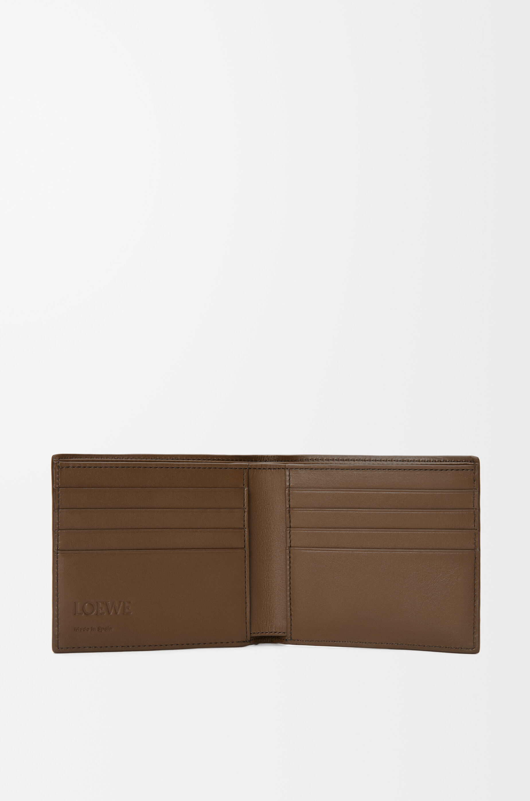 [ LOEWE ロエベ ] ウォレット 財布 ✳︎ ブラウン ♡ バイフォールド ウォレット（ディア） ブラウン - LOEWE