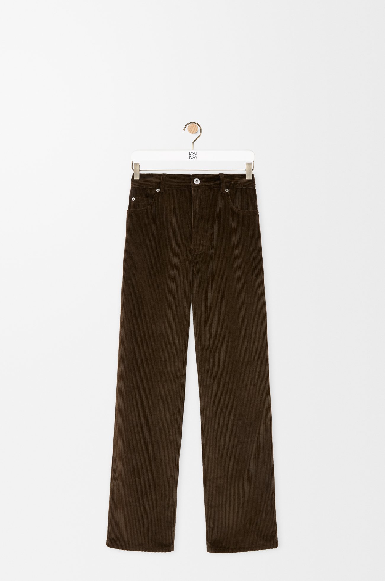 LOEWE トラウザーズ（コットンコーデュロイ） ブラウン