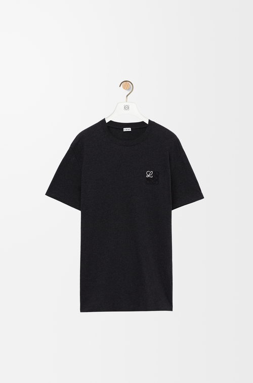 Regular fit T-shirt in cotton Anthracite - LOEWE