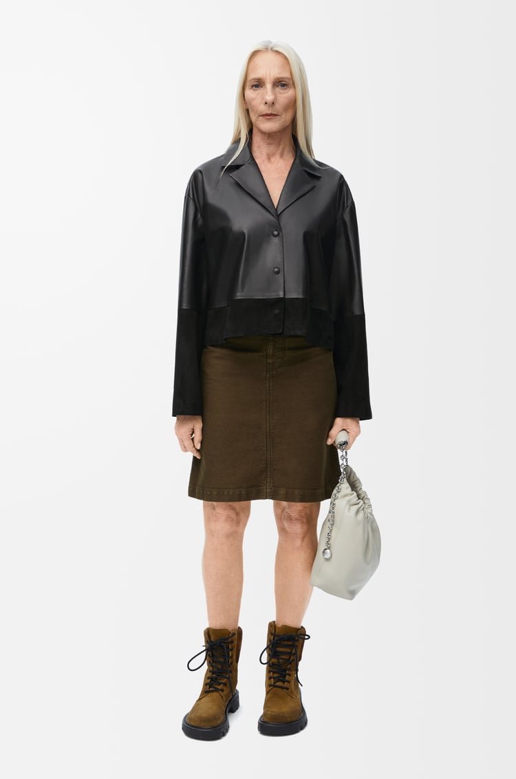 LOEWE パジャマ ブラウス（ナパラム&スエードゴート） ブラック