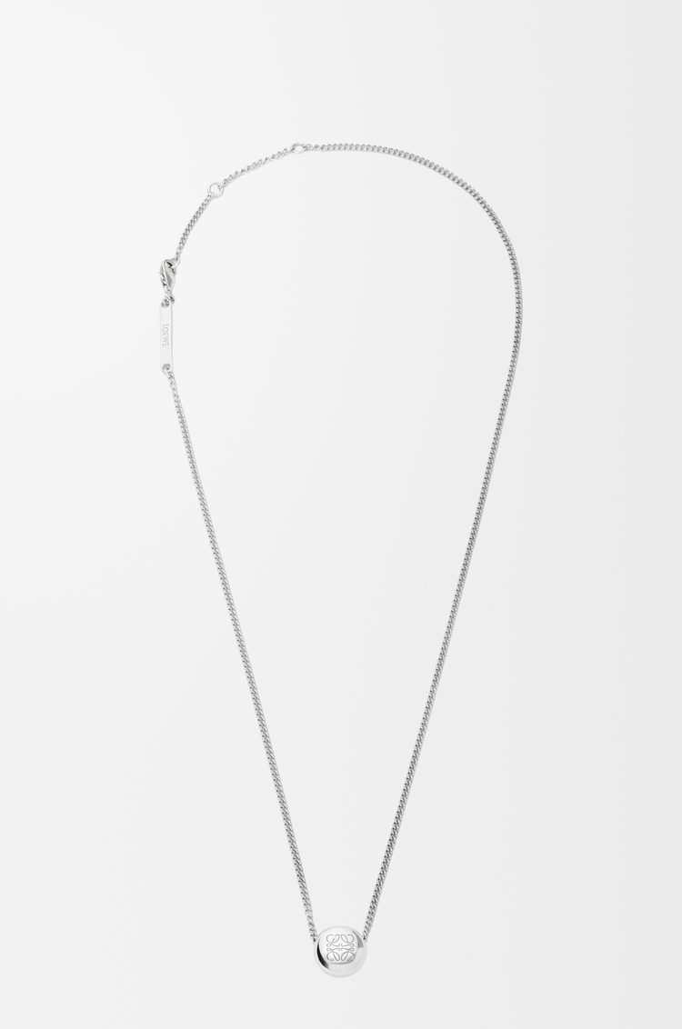 LOEWE Pebble necklace in sterling silver Silver