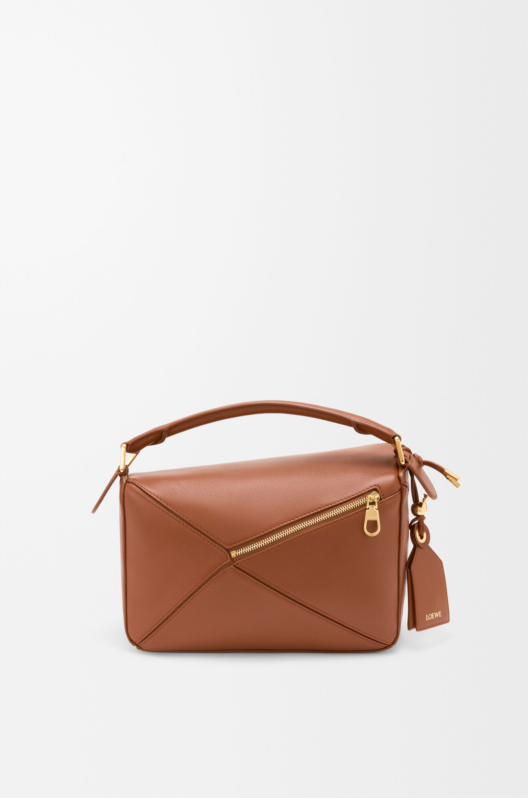 LOEWE フェザーライト パズルバッグ フェザーライト パズルバッグ スモール（ナパラム） ベージュ - LOEWE