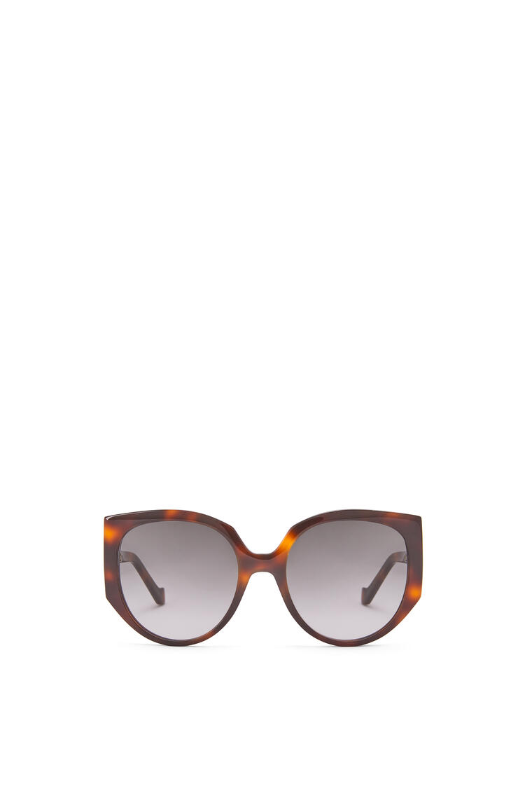 LOEWE Butterfly sunglasses in acetate Shiny Blonde Havana/Smoke pdp_rd