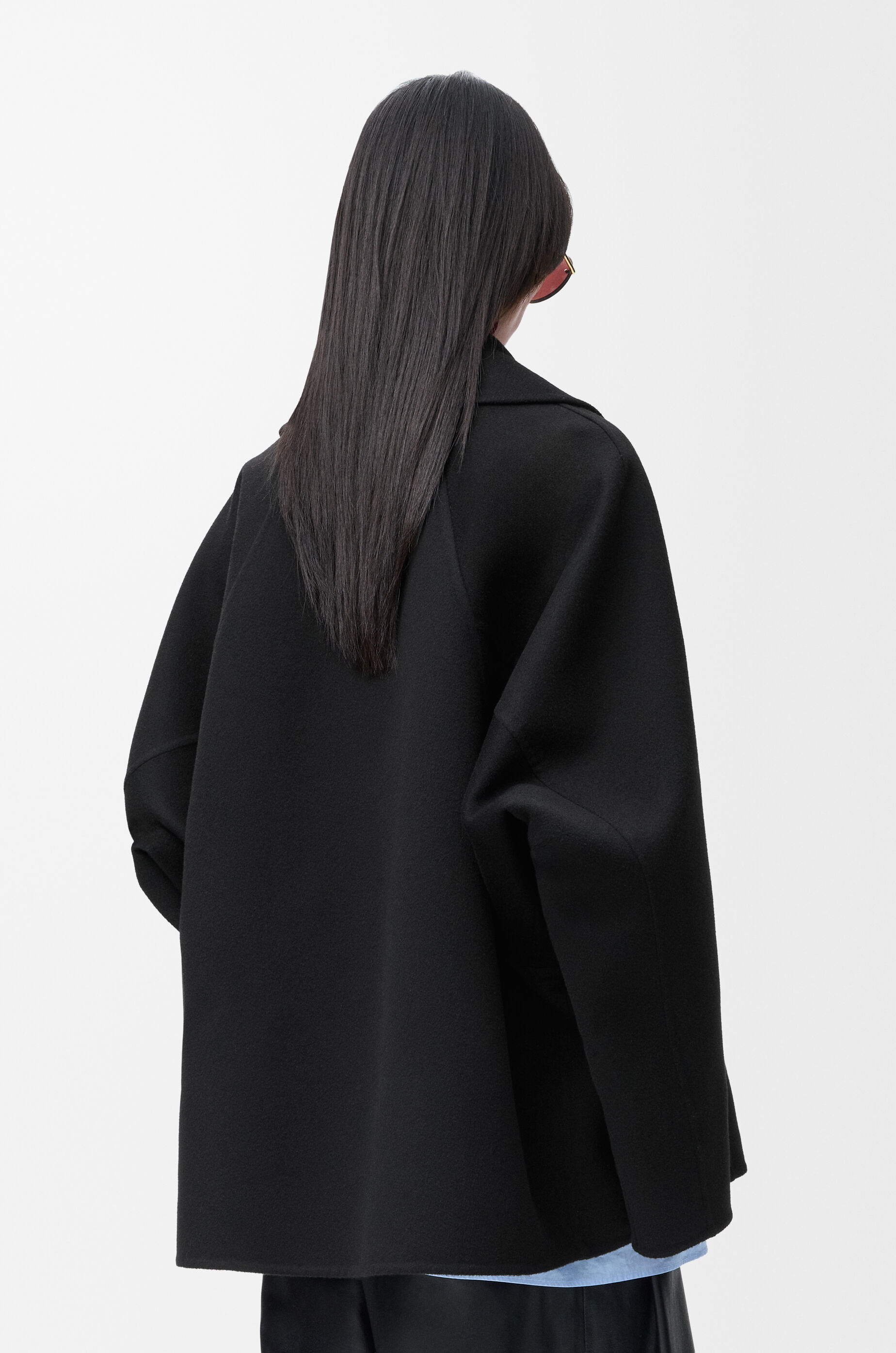 ショート コート（ウール） ブラック - LOEWE Japan official website