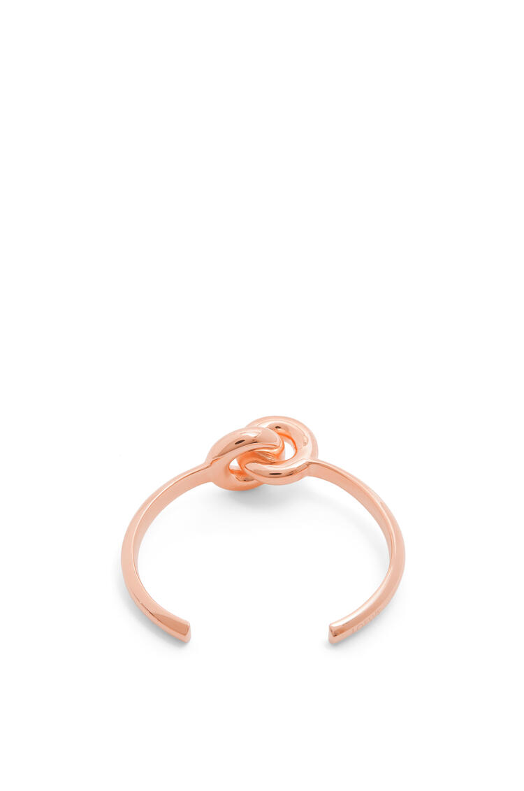 LOEWE Donut link cuff in sterling silver Rose Gold