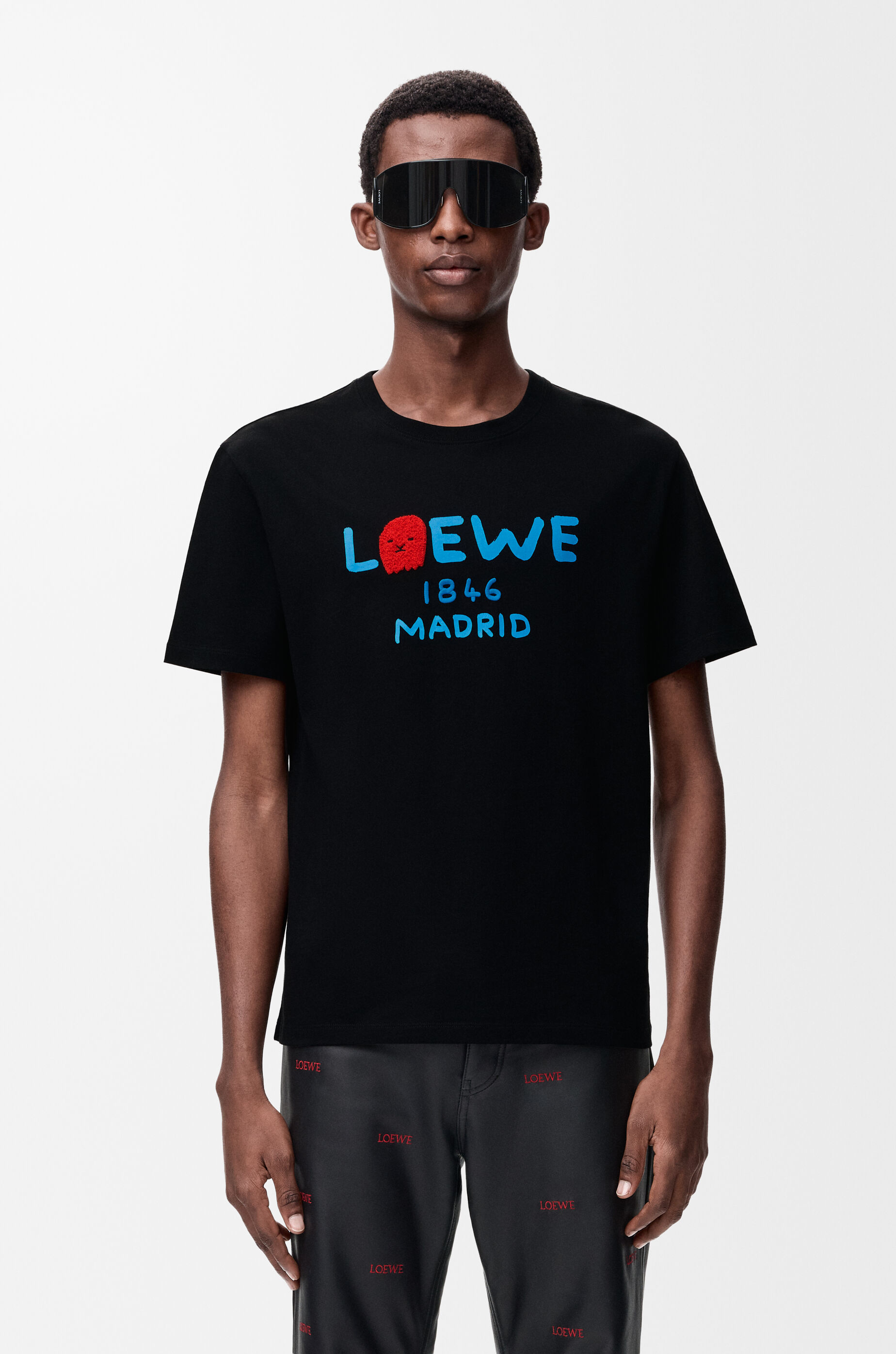 リラックスフィット Tシャツ（コットン） ブラック - ロエベ 日本 公式