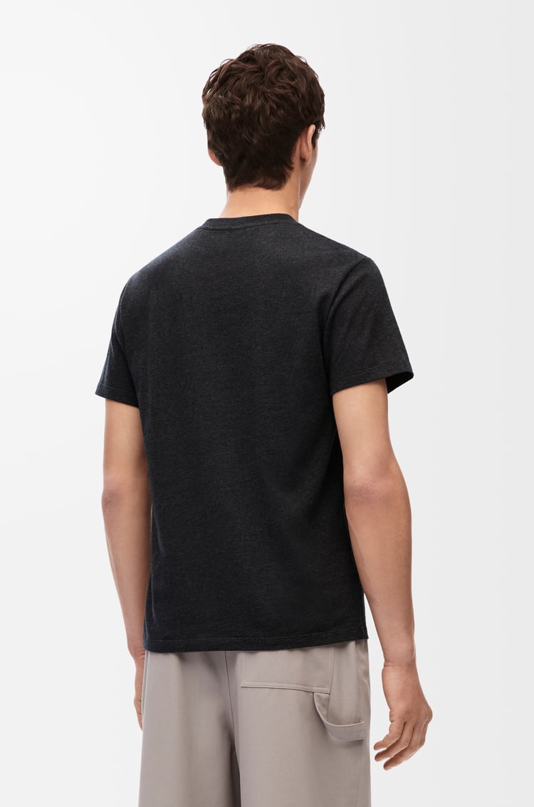 LOEWE Regular fit T-shirt in cotton Anthracite