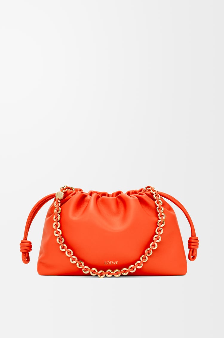 LOEWE フラメンコパース（メローナパラム） ビビッドオレンジ