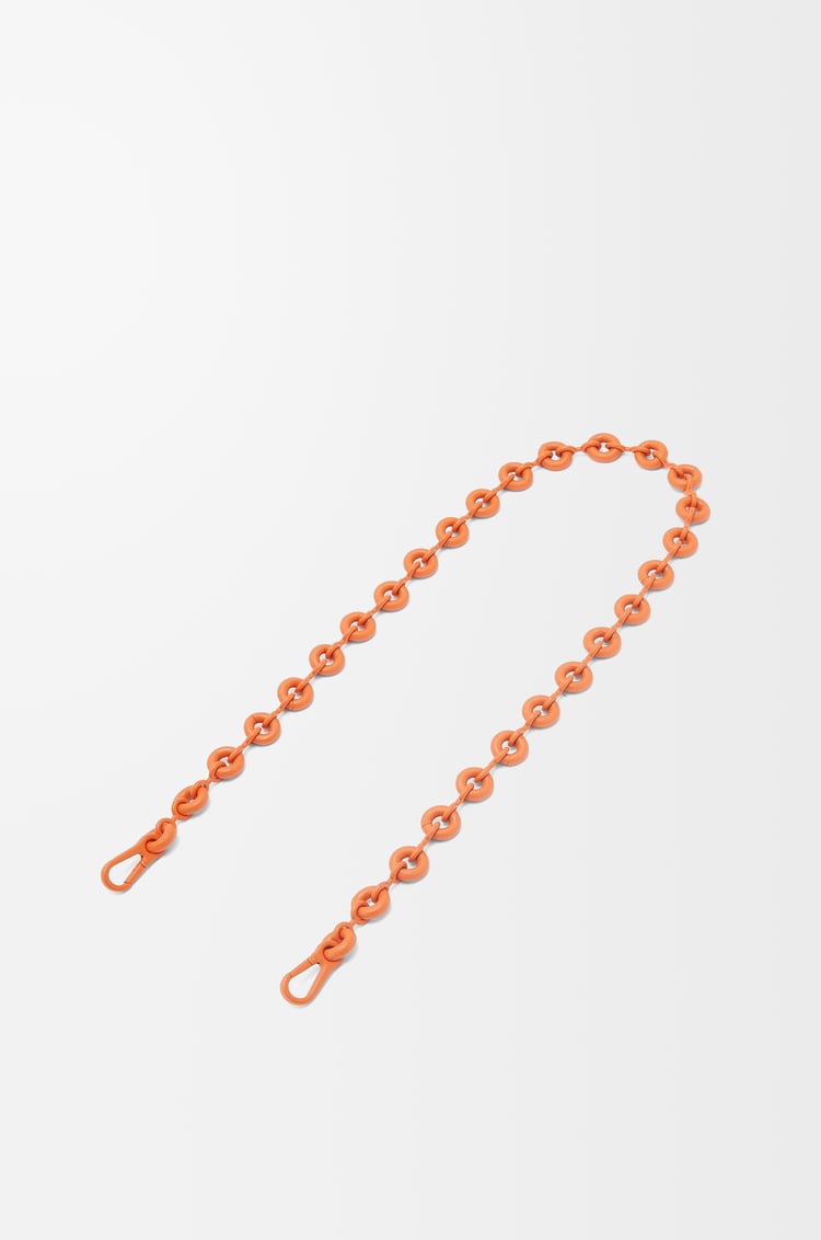 LOEWE Bandoulière chaîne Donut Orange