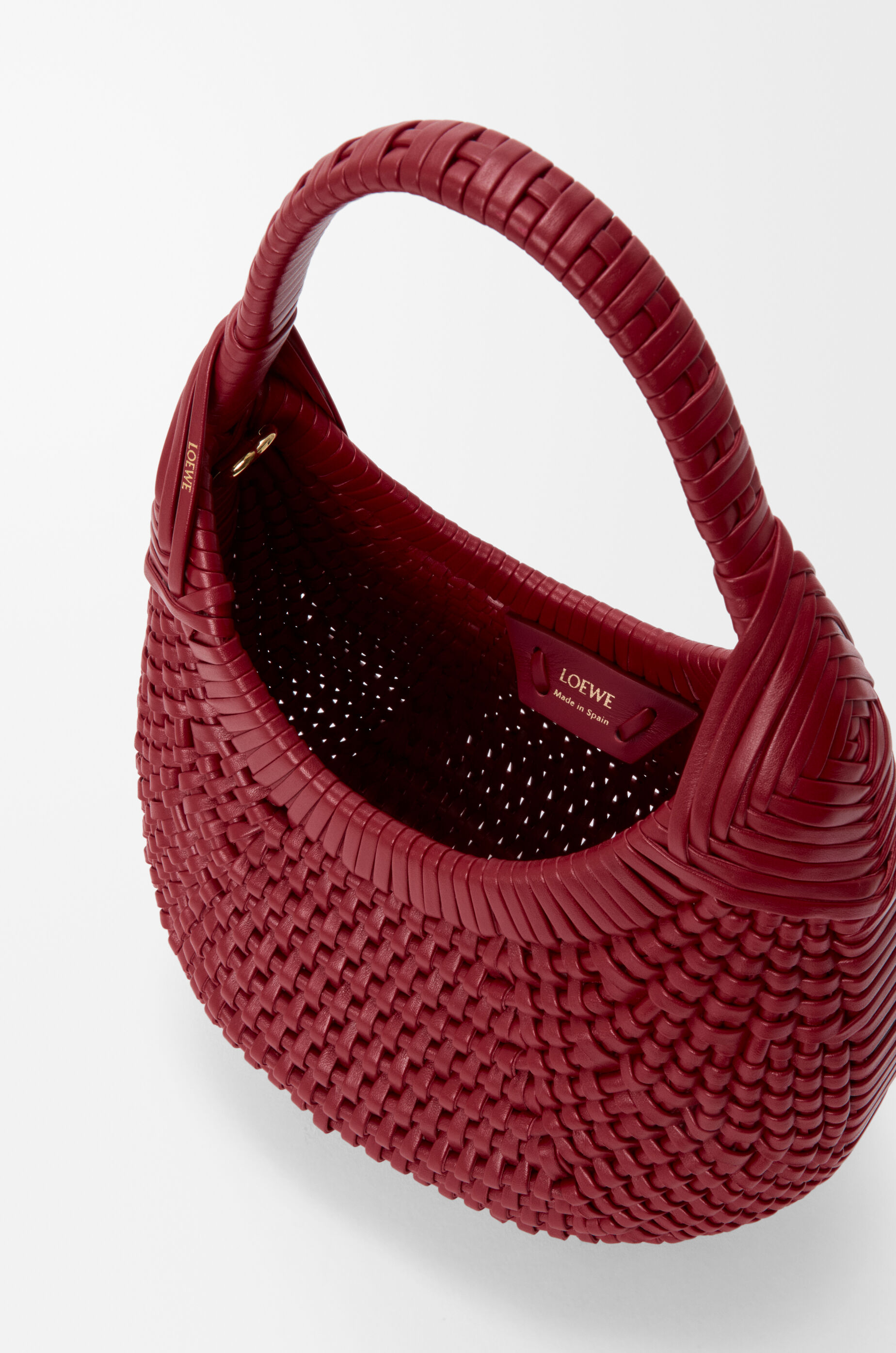 ダイヤモンド ホーボーバッグ（カーフ） レッド - LOEWE Japan