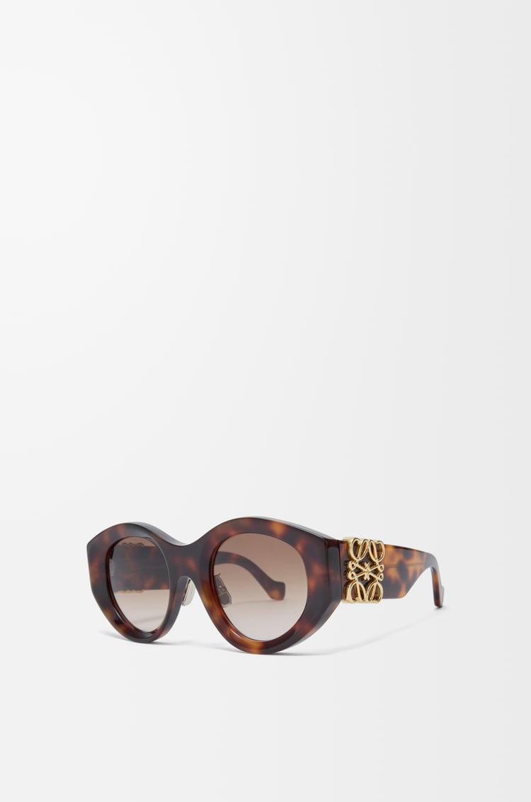 LOEWE Maxi Anagram Butterfly Sunglasses Havana