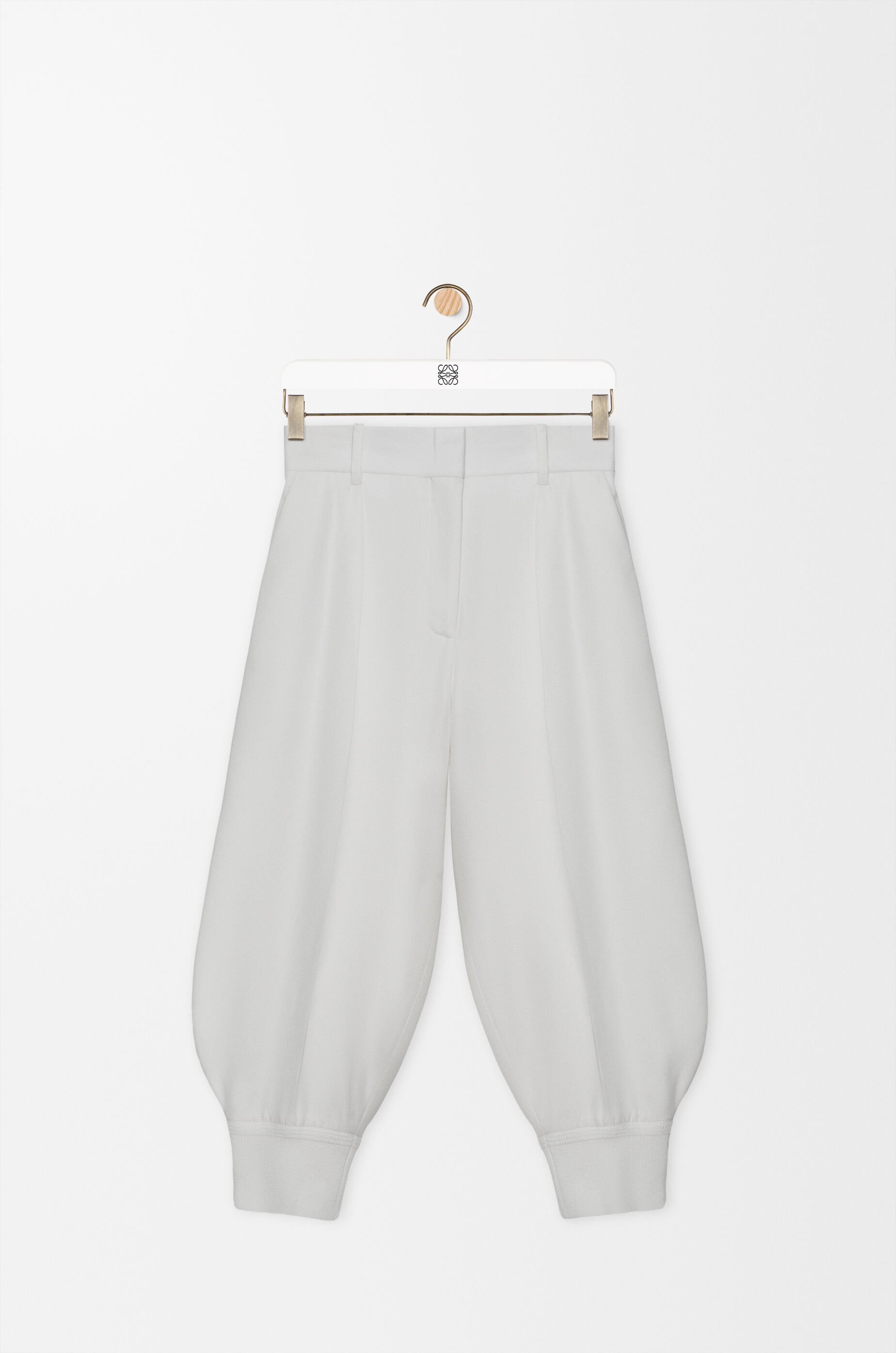 【LOEWE】S359Y04XCW テーラードショーツ ショーツ（ストレッチレーヨンブレンド） ホワイト - LOEWE