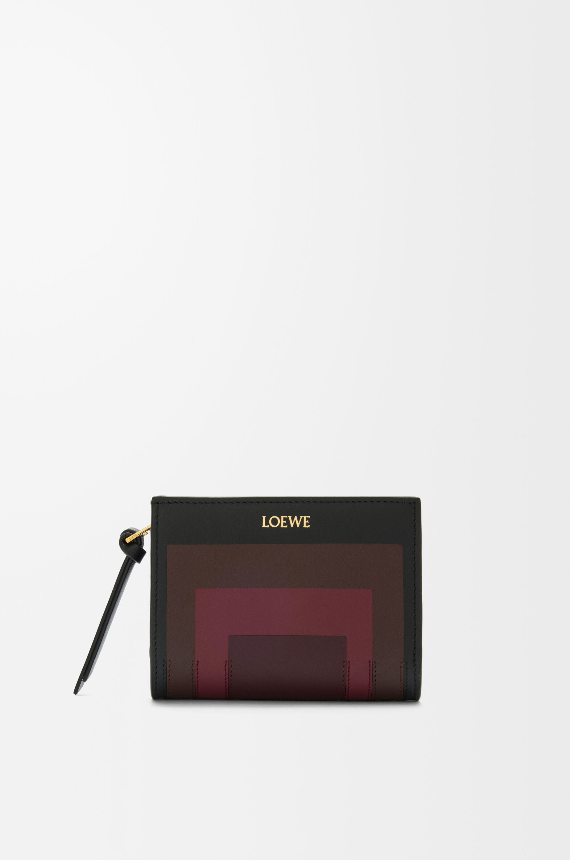 ☆人気☆LOEWE アナグラムロゴ 三つ折り コンパクトウォレット バーガンディ ロエベ LOEWE LOEWE 三つ折り財布 C660S86X01 アナグラム （0608