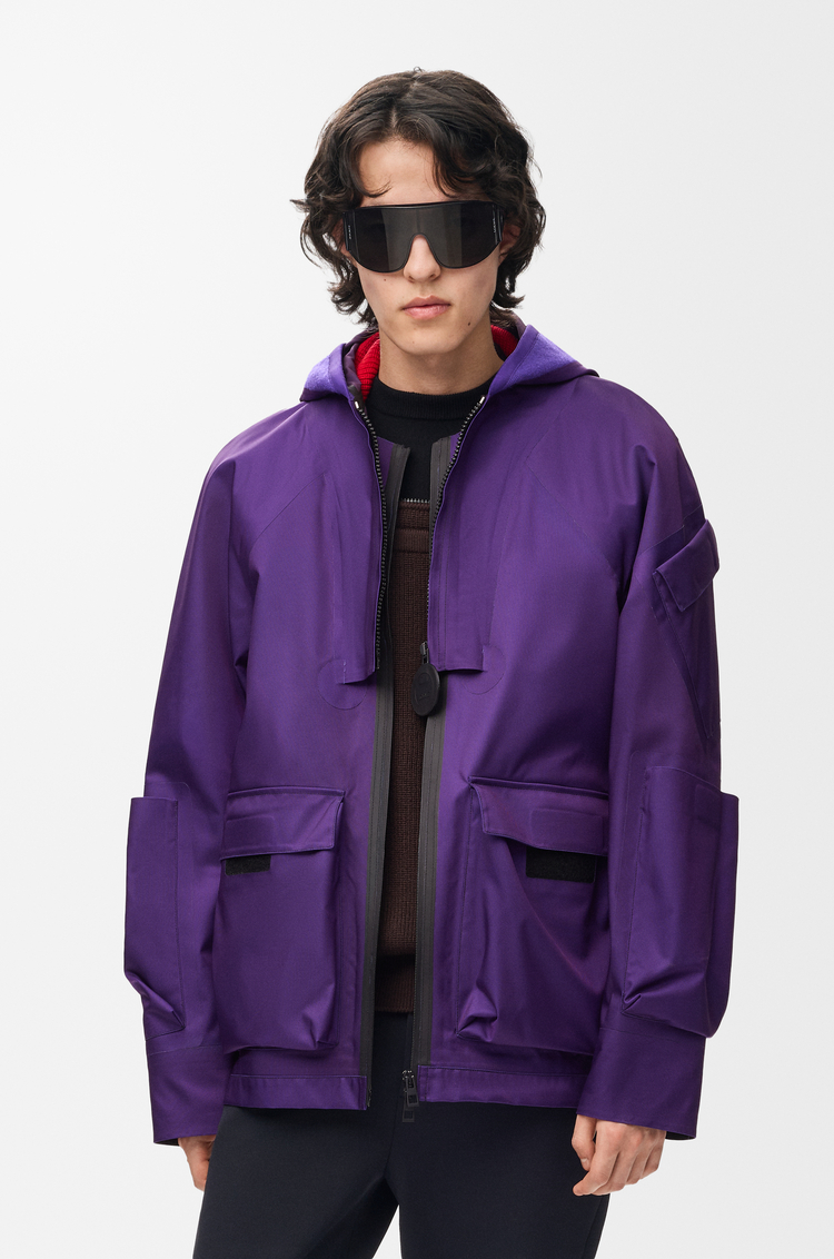 LOEWE Veste en tissu technique Violet