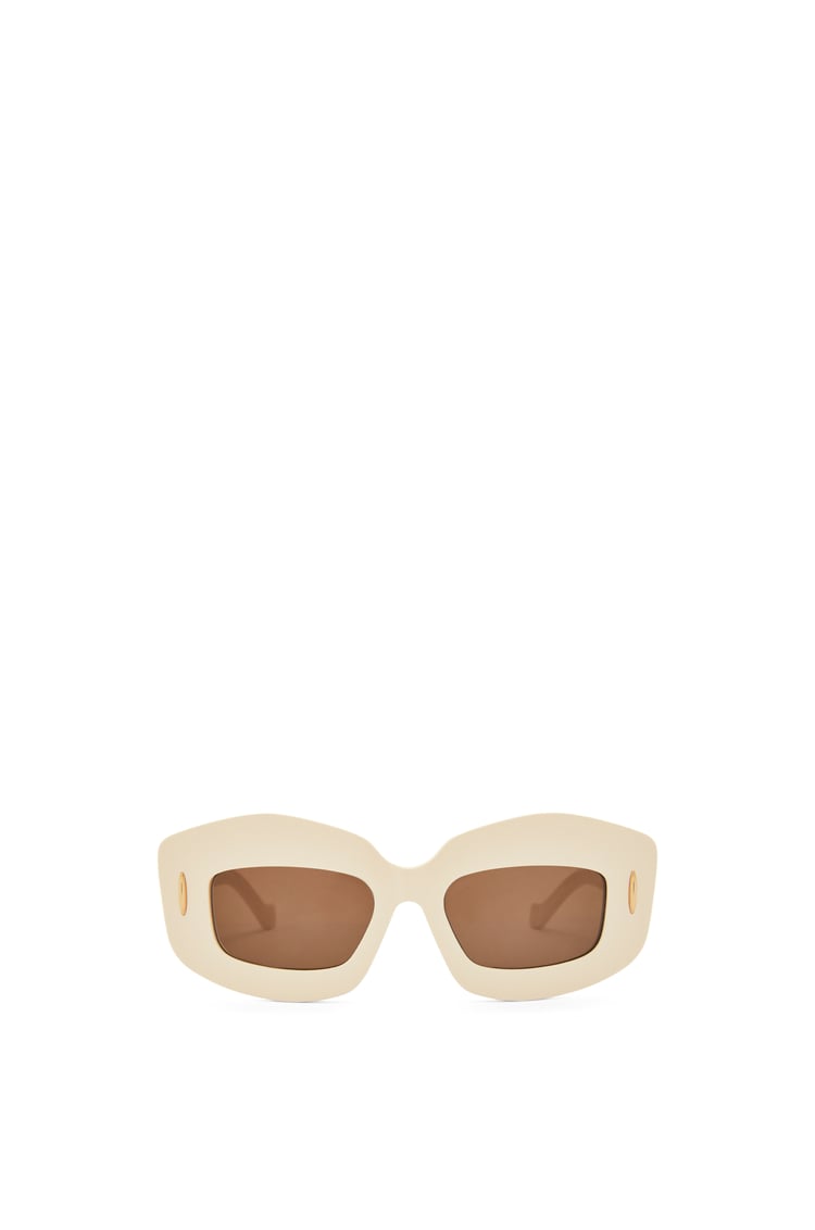LOEWE Screen sunglasses in acetate Ivory
