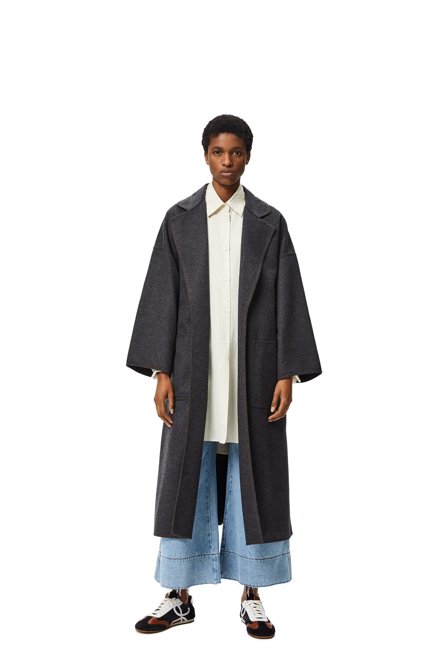 loewe oversized coat