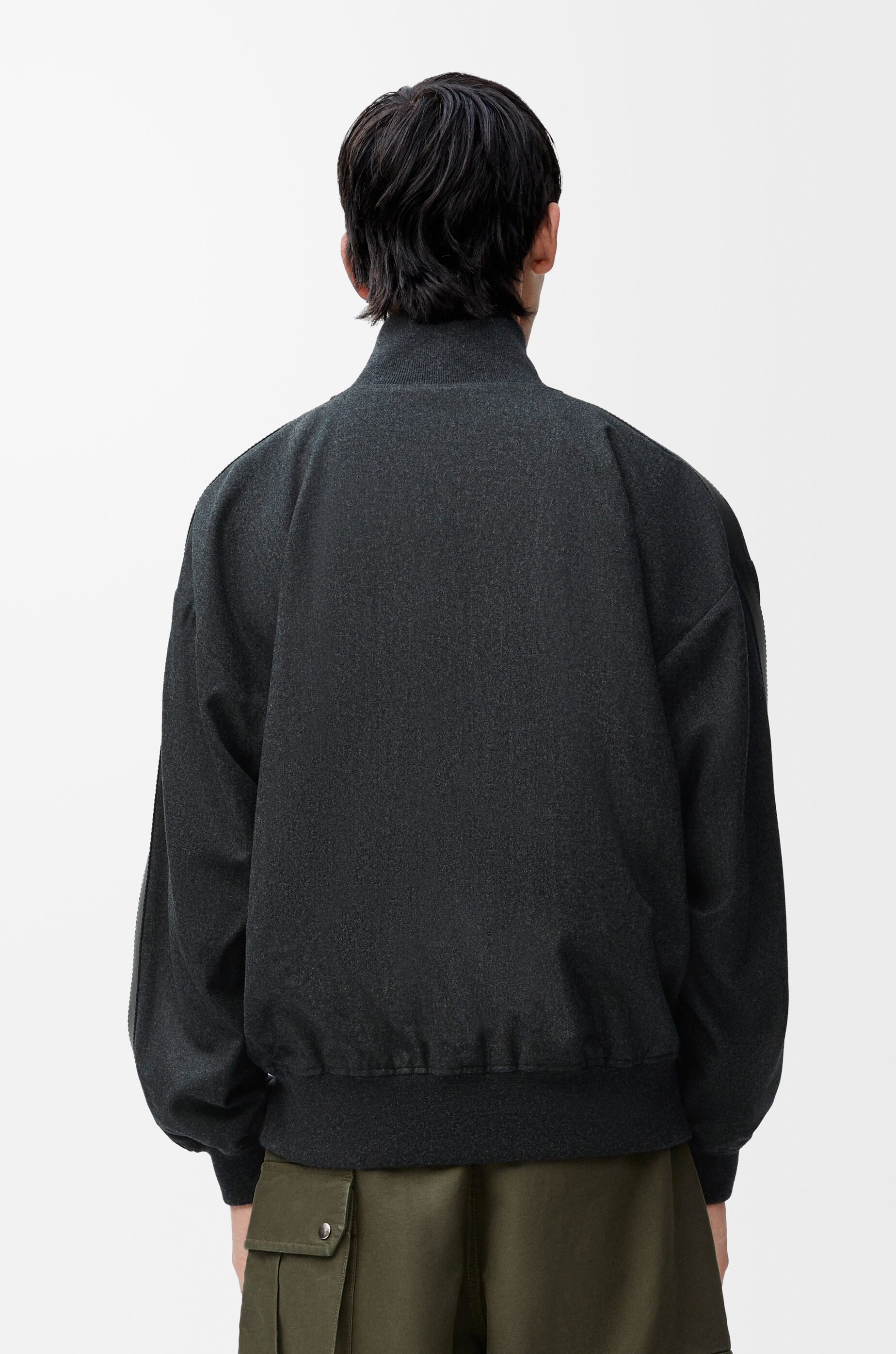 LOEWE ロエベ トラックスーツ ジャケット ウール カシミヤ トラックスーツ ジャケット(ウール&カシミヤ) グレー - LOEWE