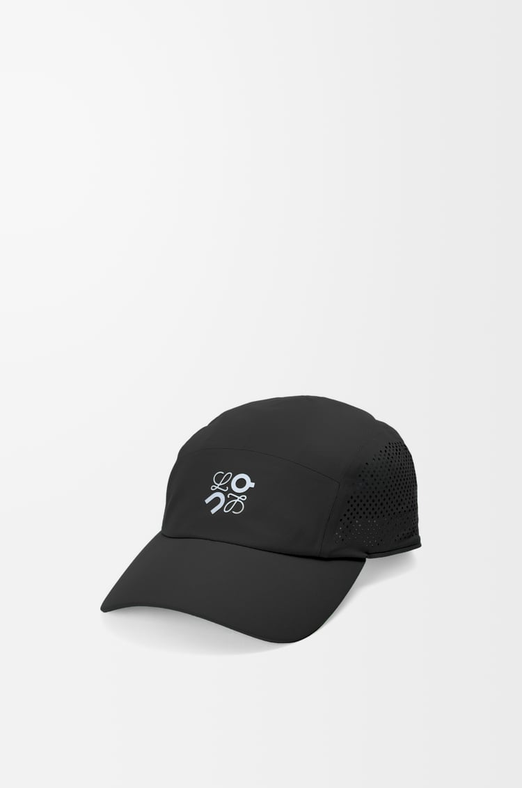 LOEWE Cap in technical shell Black