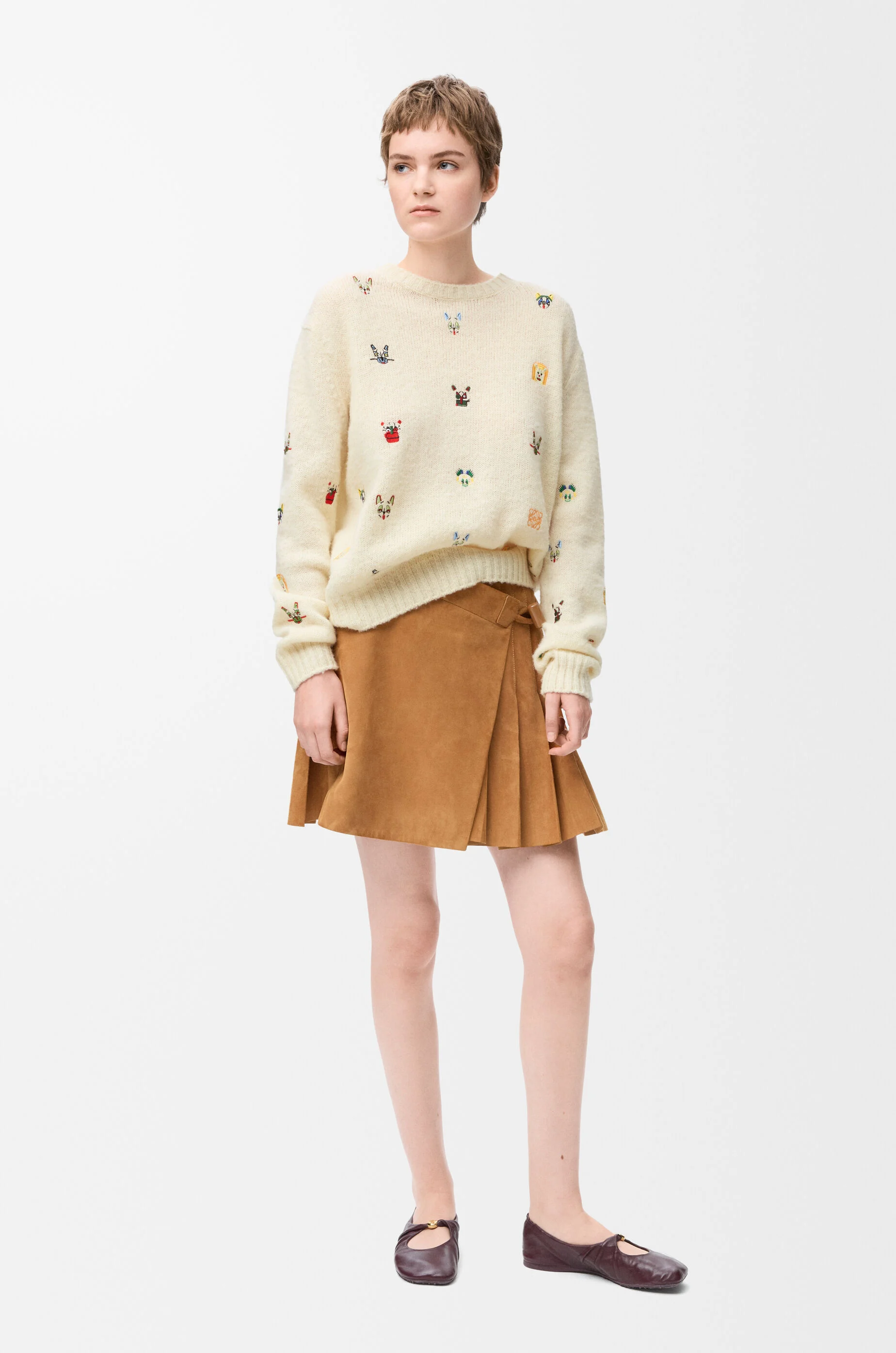 セーター（ウール） ホワイト - LOEWE