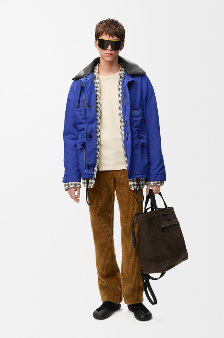 LOEWE Chaqueta en tejido técnico Azul