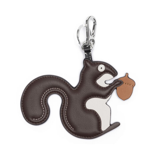 LOEWE Charm Ardilla Marron Oscuro/Paladio LOEWE Charm Ardilla Marron Oscuro/Paladio all