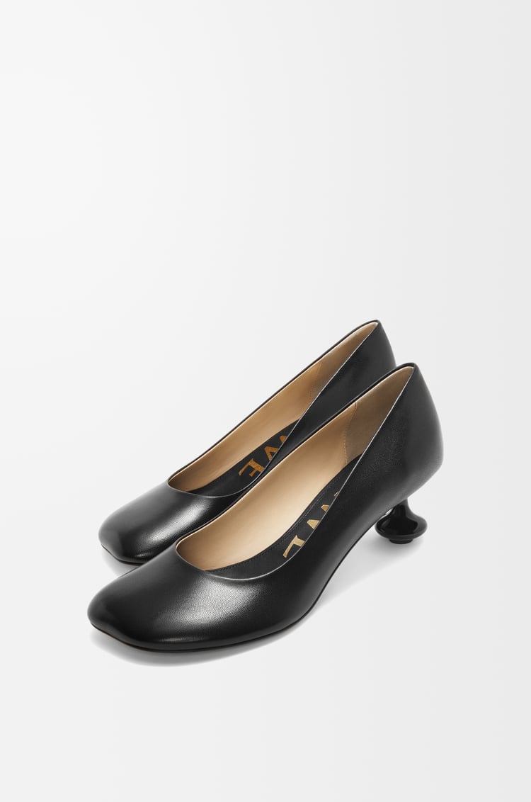 LOEWE Toy pump in goatskin Black